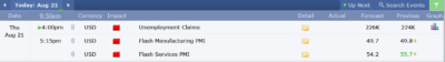Screenshot 2025 08 21 at 09 50 47 Calendar Forex Factory